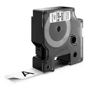Dymo D1 Standard Label 19mm x 7m - Black on White