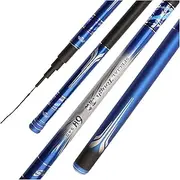 Fishing Rod Telescopic Fishing Pole Portable Carp Carbon Fiber Super Light Hard Fishing Tackle Carp Feeder (Size : 7.2m)