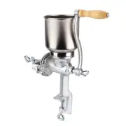 Manual Grain Grinder Hand Crank Grain Mill Table Clamp Corn Grinder Mill Cast...