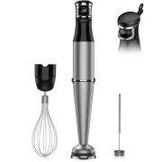 Immersion Blender Handheld 1100W Corded Hand Blender Trigger Variable Speed 3...
