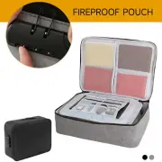 Black New Waterproof Document Bag File Envolope Safe Storage Cash Box