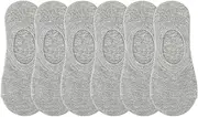 [AZIDWERYQ] 3 Pairs No Show Socks, Cotton No Show Socks Womens Non Slip Low Cut Ankle Invisible Liner Soft & Stretchable Women's for Casual & Formal Wear