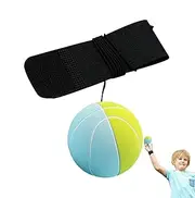Wrist Return Ball | Bouncy Rubber Rebound Sports Ball with String - Rubber Elastic Finger Exercise Wrist Toy for Activity Exercise Play