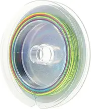 FOYTOKI 100m Braided Fishing Line 22.6kg Tensile .0 Strength Colorful Choices Pe Microfiber Long-Lasting Non-Sticky
