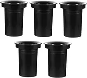 Speaker Pilot Hole Plastic Speaker Supply 5pcs Subwoofer Sound Guide Tube Low Distortion Material