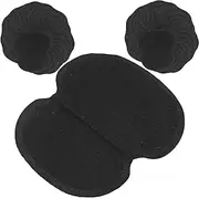 60pcs Underarm Armpit Sweat Pads Non Woven Fabric Dress Clothing Underarm Sweat Pads Black, Disposable Underarm Sweat Pads for Women and Men, Armpit Sweat Absorbing Pads