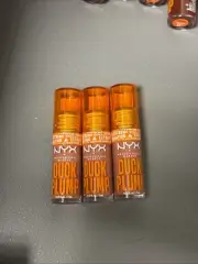 Set of 3, NYX Duck Plump Lip Gloss 0.23 fl oz #04- Apri-Caught