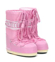 [Moon Boot Kids] Moon Boot Kids Nylon snow boots UK 12.5 pink