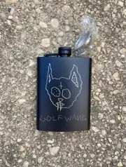Tyler The Creator Golf Wang Engraved 8 Oz Flask
