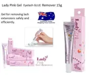 Pink Gel EYELASH Glue Remover LASH FAKE 15 GRAM Extension REMOVE
