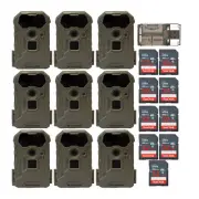 Stealth Cam Wildview 12 Megapixel Infrared Trail Camera Bundle 9-Pack
