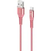 Comsol 2m USB-A to Apple Lightning Cable Pink