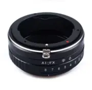 Tilt Lens Adapter for Nikon AI Mount Lens to Fujifilm X XF Mount A10 T30 Camera