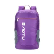 AT6908 20L Outdoor Ultralight Mountaineering Bag Water Resistant Folding Female&Male Backpack PURPLE COLOR