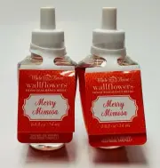 2 Bath & Body Works MERRY MIMOSA Wallflower Refill Bulbs (0.8 fl oz)