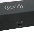 Wireless Charging Alarm Clock Two Levels Adjustment Night Light Digital .