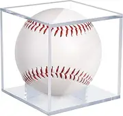Baseball Display Case Clear Box Acrylic Box Protective Acrylic Display Case Sports Official Baseball Autograph Display Case Baseball Holder Display Box