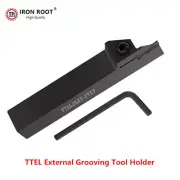 1P TTEL2525-2T17 CNC Lathe Turning Tool External Grooving Tool Holder for TDC2