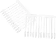 DRESSOOS 24Pcs Transparent Ear Care Sticks Gentle Ear Cleaner Tool for Deep Ear Cleaning Safe for Removal and Optimal Ear Care Reusable Ear Wax Remover Kit