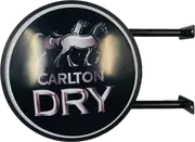 Carltons DRY Beer Bar Lighting Wall Sign Light LED
