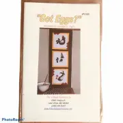 “Got Eggs” 18” X 44” Wall Hanging Or Table Runner Applique Pattern