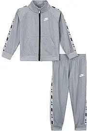 [Nike] Kids Boy's Logo Taping Jacket and Pants Two-Piece Track Set (Little Kids)