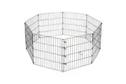 Royale Portable Collapsible 8 Panel 61x61cm Hinged Puppy Dog Play Pen Enclosure