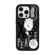 iPhone 16 Pro Impact Ring Stand Case MagSafe Compatible INAP STICKER PEACE