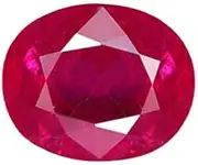 [Kirti Sales] 4.00 Ratti Natural AA++ Quality Burma Ruby Manik Stone Original Earth Mind Lab-Certified Natural Loose Gemstone for Men's & Women's, Natural Lab-Certified Ruby Stone Manak, Ruby