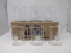 QTY. 6 Corning Pyrex 1000-600 Griffin Beaker Double scale 7740 Glass 600ml