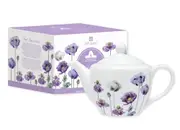 Ashdene Purple Poppies Australian War Memorial - Teapot with Metal Infuser
