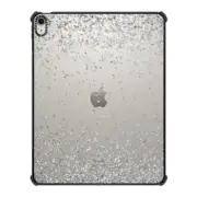 iPad Air 13-inch (M2/M3) iPad Impact Case Silver Sparkly Glitter Burst