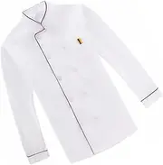 [SHERCHPRY] pastry chef waiter coat chef costume chef clothes chef top vent restaurant uniform chef coat women's