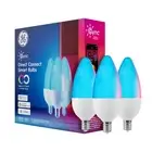 GE Smart LED Light Bulbs, Color Changing Decorative Light Bulbs, Indoor WiFi ...