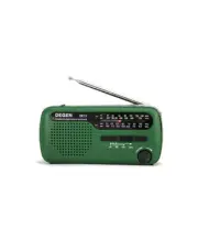 Tecsun DE13 Emergency AM/FM/SW Solar Powered Radio and Dynamo Hand Crack Charger