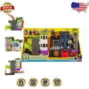 Urban-Inspired Crime Alley: Compact Decor & Functional Design, 11.22" x 5.91"
