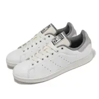 在飛比找momo購物網優惠-【adidas 愛迪達】休閒鞋 Stan Smith 白 灰