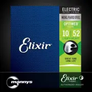 Elixir 19077 Electric Guitar Nickel Plated Steel w/ Optiweb Coating - 6-String L