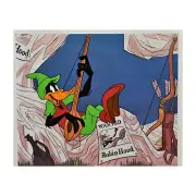 Robin Hood A/P Daffy Duck Limited Edition Hand Painted Cel Looney Tunes Art
