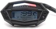 Motorbike Odometer Universal Motorcycle Digital LCD Odometer Speedometer Tachometer Backlight 12V Motorcycle Trip Meter
