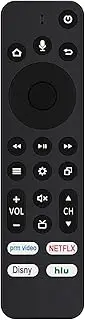 Voice Replacement Remote Compatible with Insignia F50 F30 Series 4K UHD Smart TV NS-85F501NA25 NS-65F501NA25 NS-75F501NA25 NS-70F501NA25 NS-65F501NA24 NS-50F301NA24 NS-43F301NA25 NS-55F301NA25