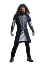 Hobbit Thorin Oakenshield Adult Men Costume Standard Fit up to 44 Jacket Size