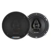 BLAUPUNKT 6" (157mm) E-SERIES 20W/40W (RMS/MAX) 3-WAY COAXIAL CAR SPEAKER PAIR