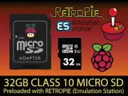 RetroPie 4.7.1 EmulationStation for Raspberry Pi Class 10 Micro SD