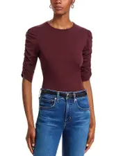 Veronica Beard Waldorf Caterpillar Sleeve Tee