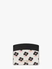 spencer block print floral cardholder