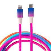 USB-C to Lightning Rainbow Cable - 2m