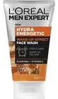 L’Oreal Paris Men’s expert exfoliating scrub, cleanses skin