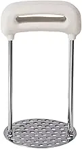 Potatoes Masher Kitchen Tool | Stainless Steel Smooth Potato Masher | Masher Kitchen Tool | Ergonomic Honeycomb Potato Masher, Perfect for Smooth Mashes and Homemade Easy Clean Kitchen/2625 (Color :