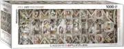 Sistine Chapel Ceiling Michelangelo 1000 piece jigsaw puzzle 960mm x 320mm (pz)